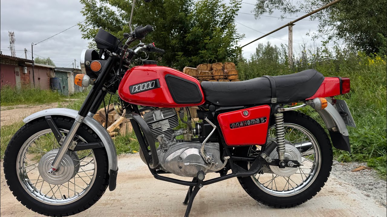 Иж Планета-5 7.107 (одиночка) 1989 год выпуска!