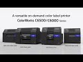 ColorWorks C6000 Series: On-Demand Color Label Printers | Take the Tour