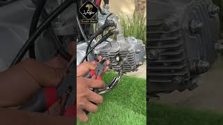 CD 70 Engine Secret Wire Modification ⚡🔥 #shorts