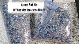 Create With Me: Let&#39;s Spice this Cup Up with Decorative Filler: A tutorial