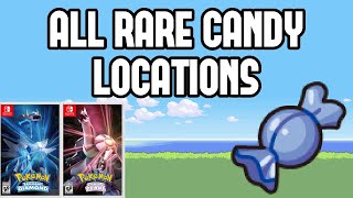 All Rare Candy Locations in Pokemon Brilliant Diamond & Shining Pearl