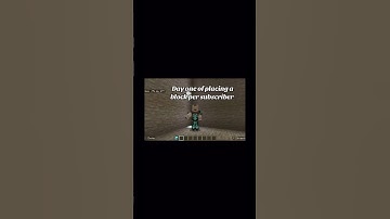 Day 1 of placing a block per subscriber! #day1 #trending #viralvideo #youtubeshorts #minecraft