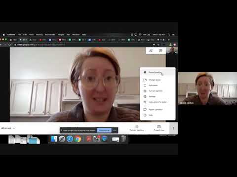 Video Recording a Lesson in Google Meet and Sharing it to... - youtube