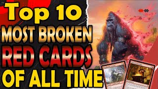 Top 10 Most Broken Red Cards of All Time