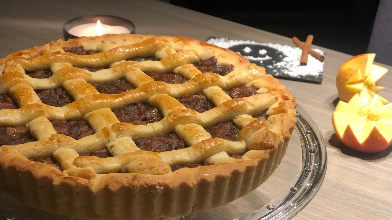 فطيرة التفاح بأسهل طريقة اطيب فطيرة تفاح بأنجح عجينة  Apple pie