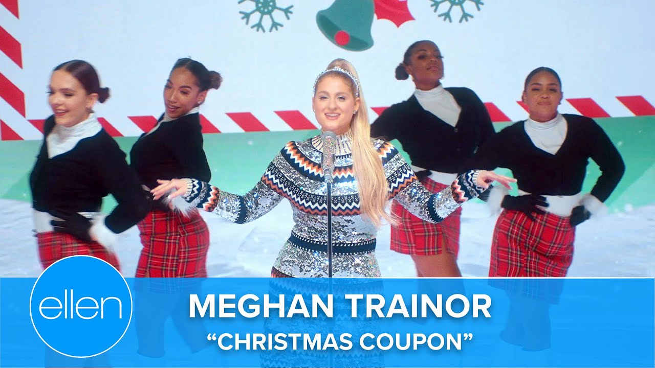 meghan trainor christmas dress Meghan Trainor Slays Disney Holiday Special Performance In Pink Dress   Hollywood Life