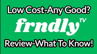 frndly TV Review! Is This All You Need⁉️