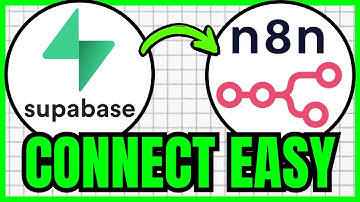 How To CONNECT Supabase To N8N (QUICK & EASY) 2025