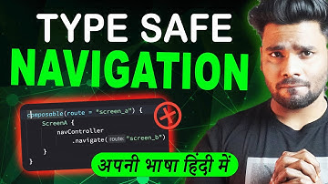 🔥 Type Safe Navigation in Jetpack Compose | Best Practice for Navigation in Android 2025