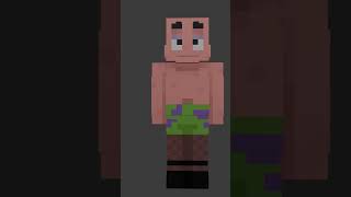 HD Patrick Star #minecraft #minecraftskin #skin