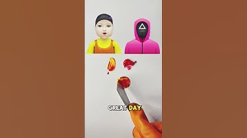 Can You Guess the FINAL COLOR in Squid Game 2 Mixing Challenge? #satisfying #relaxing #squidgame2