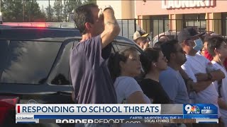 El Paso Police Department explains how school threat response by police impacts the rest of the city