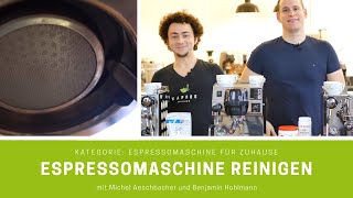 Espressomaschine reinigen - so geht es einfach und schnell