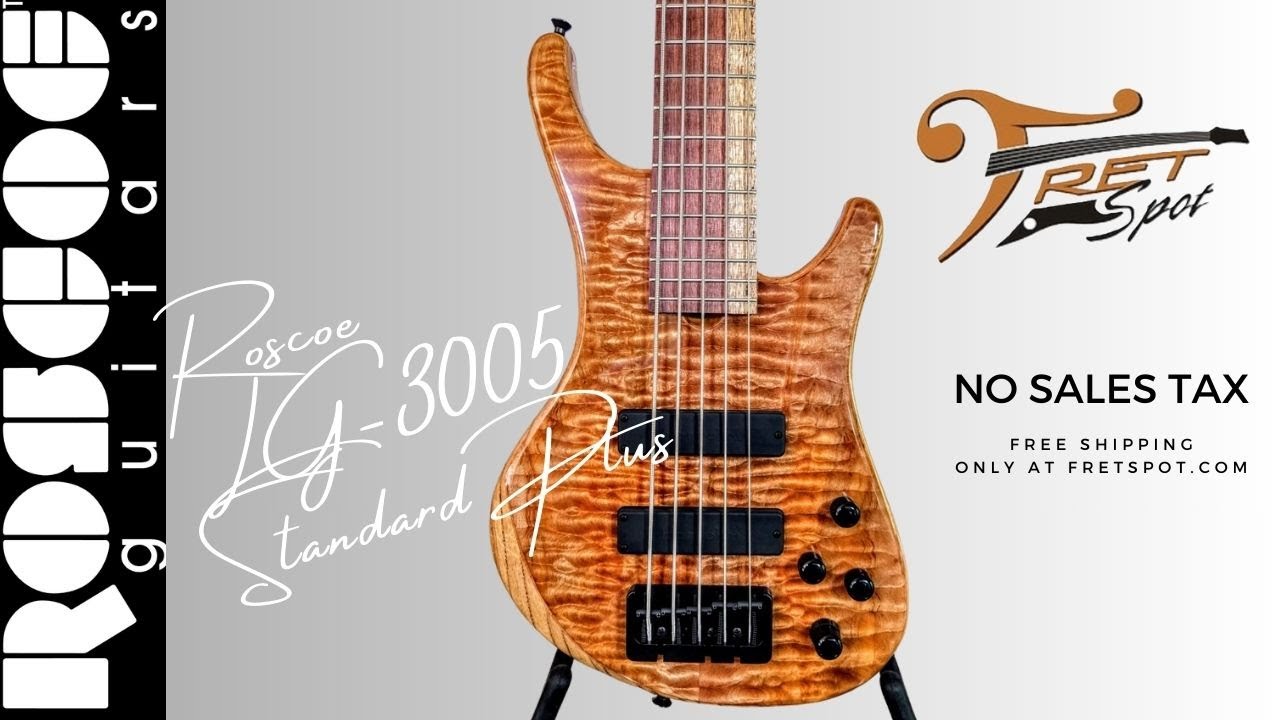 ベース roscoe LG3005 Underrated Boutique Bass That Punches WAY Above Its Price | Roscoe