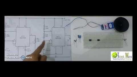 Siren Using 555 Timer