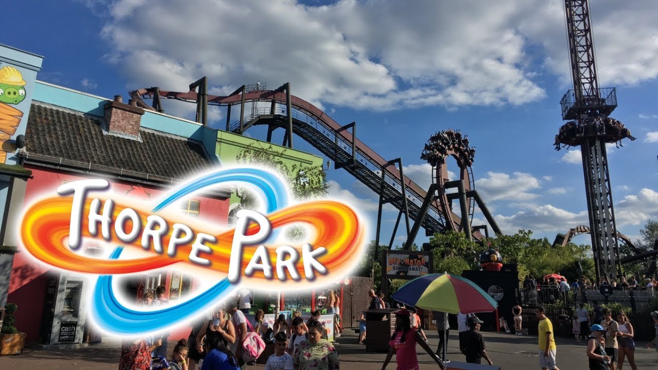 Видеоблог Thorpe Park, август 2018 г.