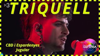 Video thumbnail of "Triquell - CBD i Espardenyes - Jugular - Gala Eufòria 31 de març de 2023"