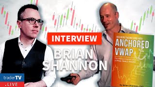 Brian Shannon, Alphatrends.net Explains Anchored VWAP  Trade Setups!