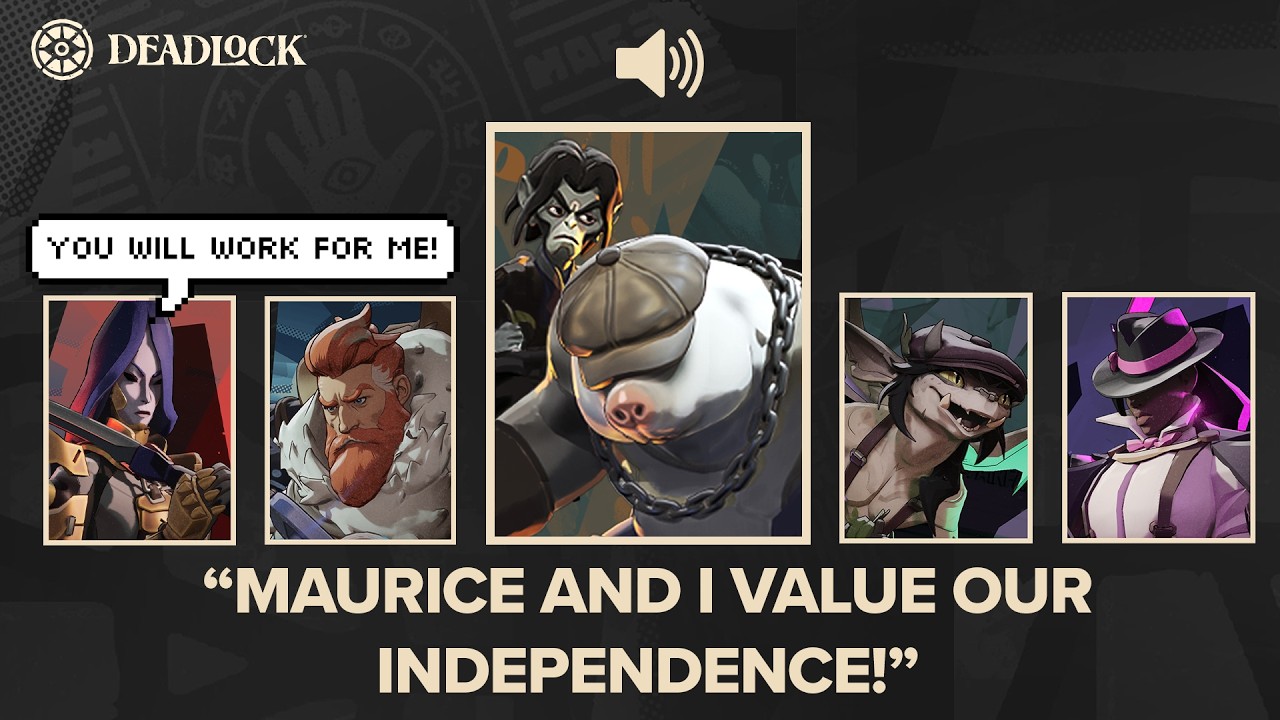 Все взаимодействия MO и KRILL с другими героями | DEADLOCK от Valve