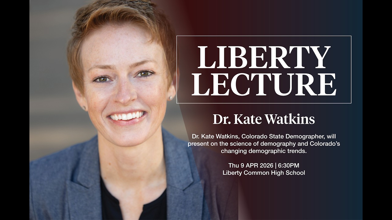 Kate Libati Liberty Lecture with Colorado State Demographer Dr. Kate Watkins - YouTube