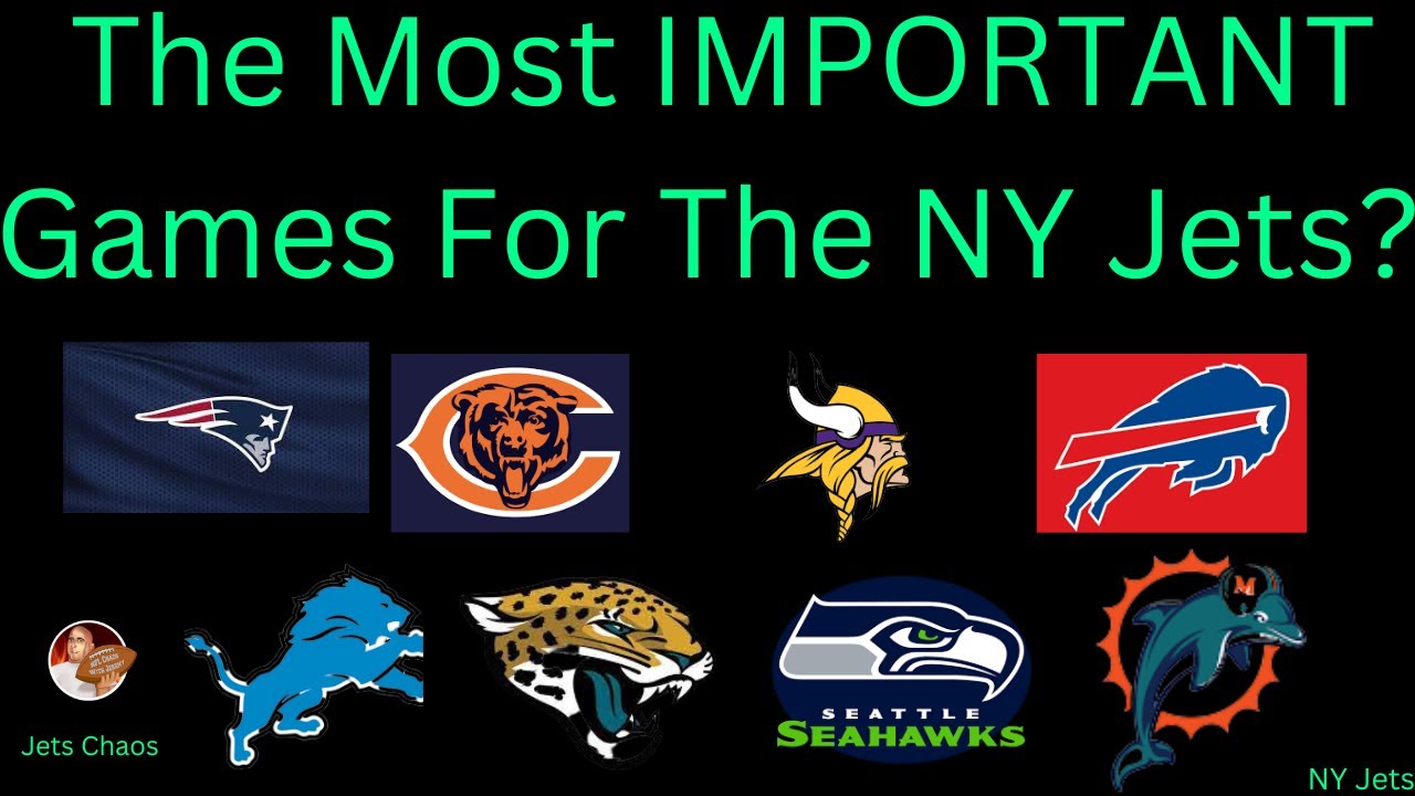 What NY Jets Games Are Most IMPORTANT? YouTube