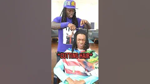 Kai Cenat Ruins Corey's Hair!☠️😂