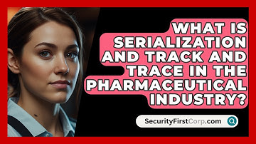 What Is Serialization And Track And Trace In The Pharmaceutical Industry? - SecurityFirstCorp.com