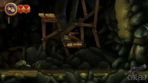 Donkey Kong Country Returns - Playthrough (World 4-1)