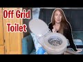 Off Grid Waterless Toilet | Dryflush Toilet | No Electricity or Water Needed