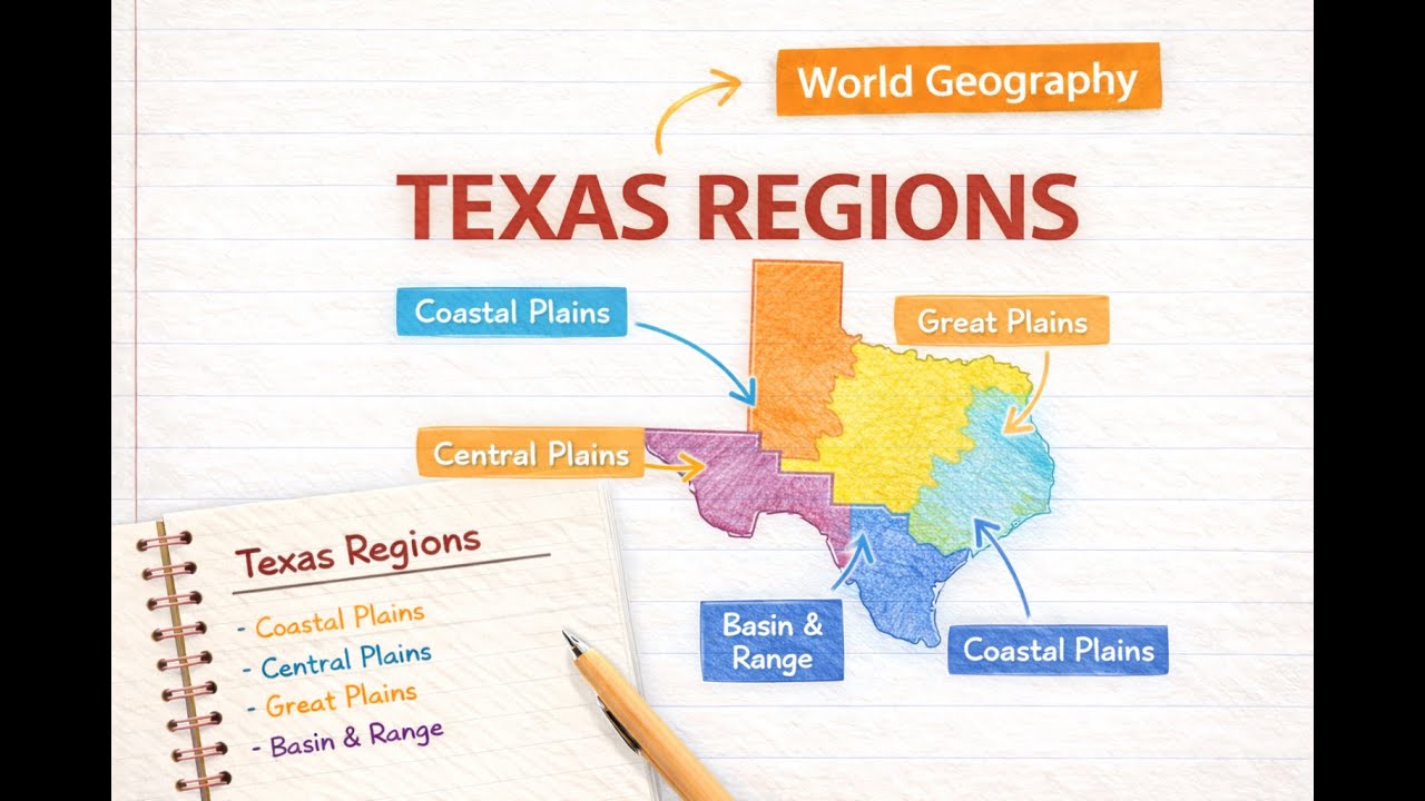 The Regions of Texas Explained | World Geography