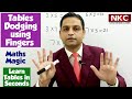 Tables Dodging using Fingers - Multiplication Table Tricks - Learn Tables Easily - Interesting Way