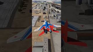 DCS MiG-29 Nearly Crashes Flying Low Over Dubai! #shorts
