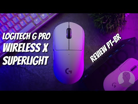 Logitech G Pro Wireless X Superlight Review PT-BR | O novo mouse dos PROS!!!