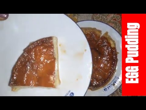 গ্যাসের চুলায় পুডিং তৈরির সহজ রেসিপি  | Caramel egg pudding recipe