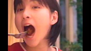 1997 CM 味の素 冷凍食品 あらびきハンバーグ 15sec. 松田美由紀 広末涼子