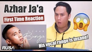 Azhar Ja'a - Bunga | REACTION