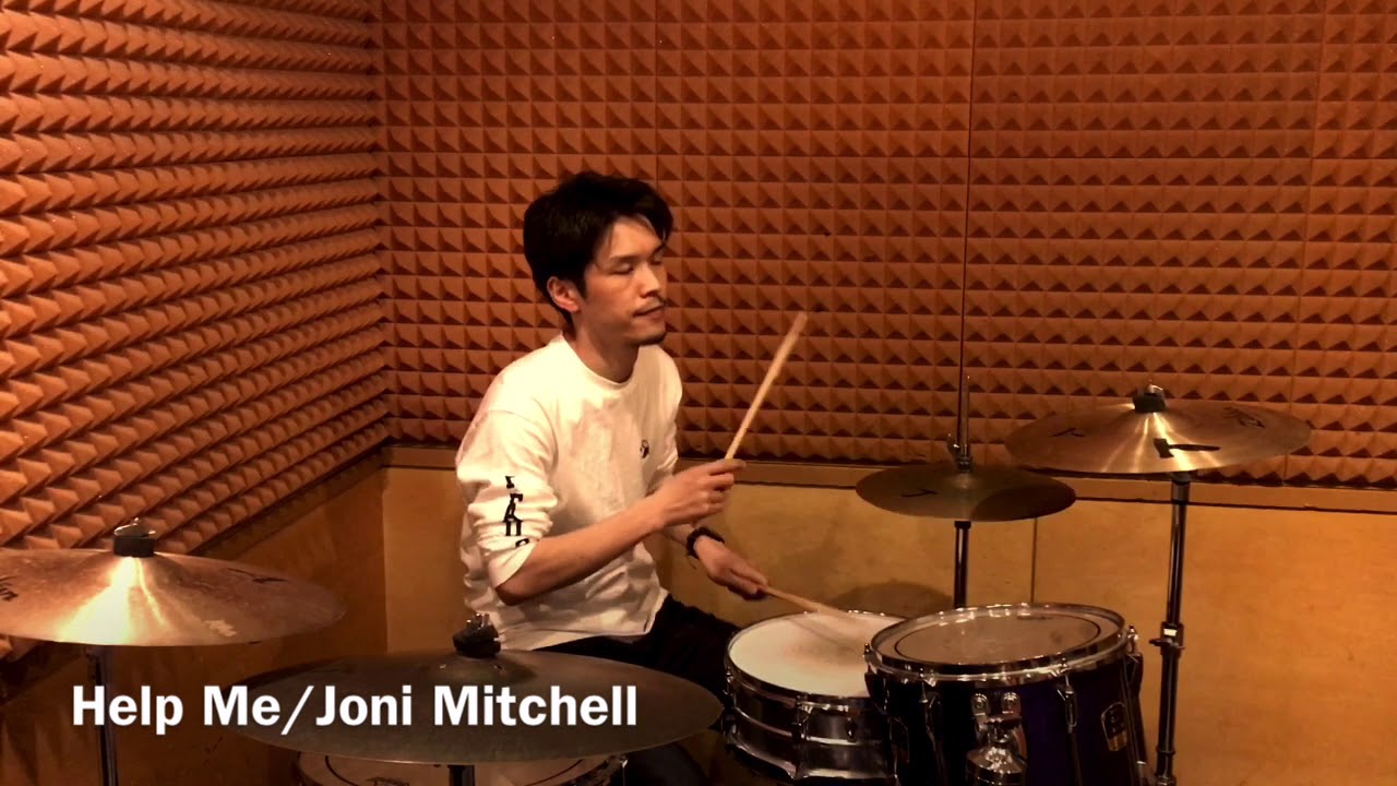 Help Me / Joni Mitchell[Drum cover] - YouTube