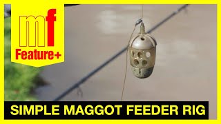 Robbie Griffiths' Simple Maggot Feeder Rig 