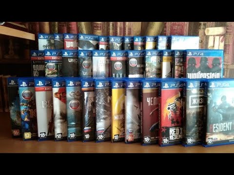 Моя коллекция игр на PlayStation 4 (PS4)