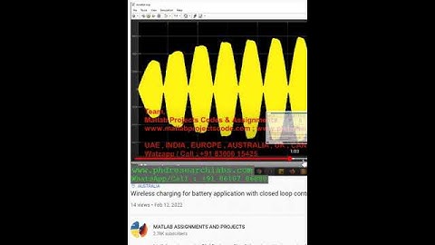 Wireless charging for battery application with closed loop control