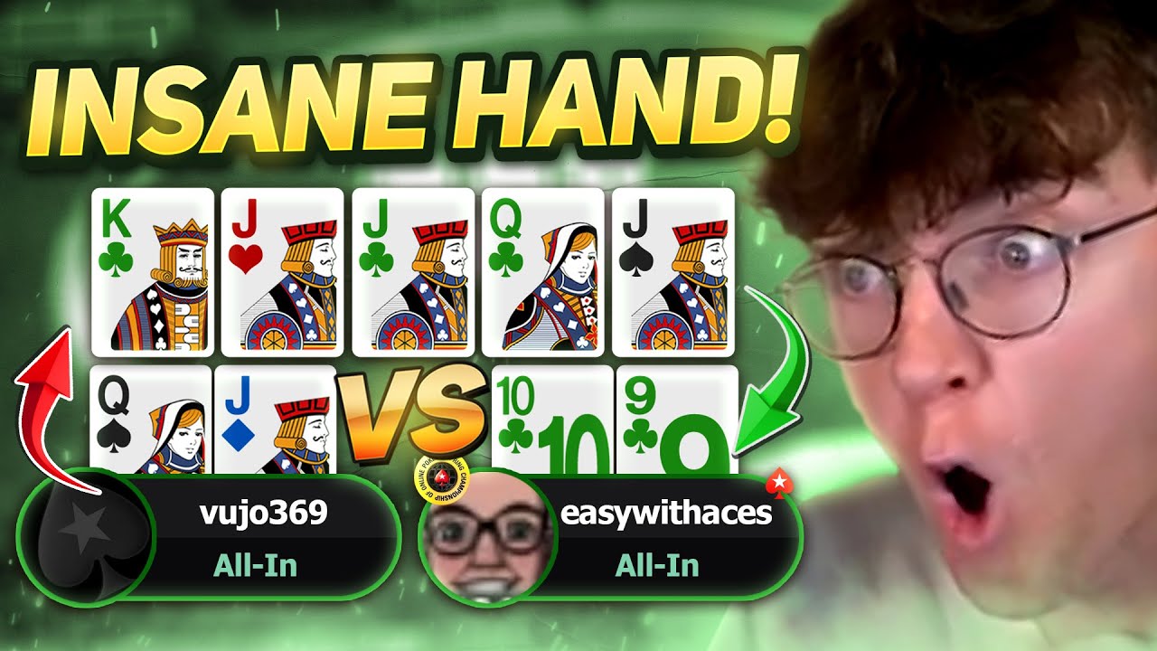 THE MOST INSANE POKER HAND YOU'LL SEE TODAY! ♠️ COTW 16