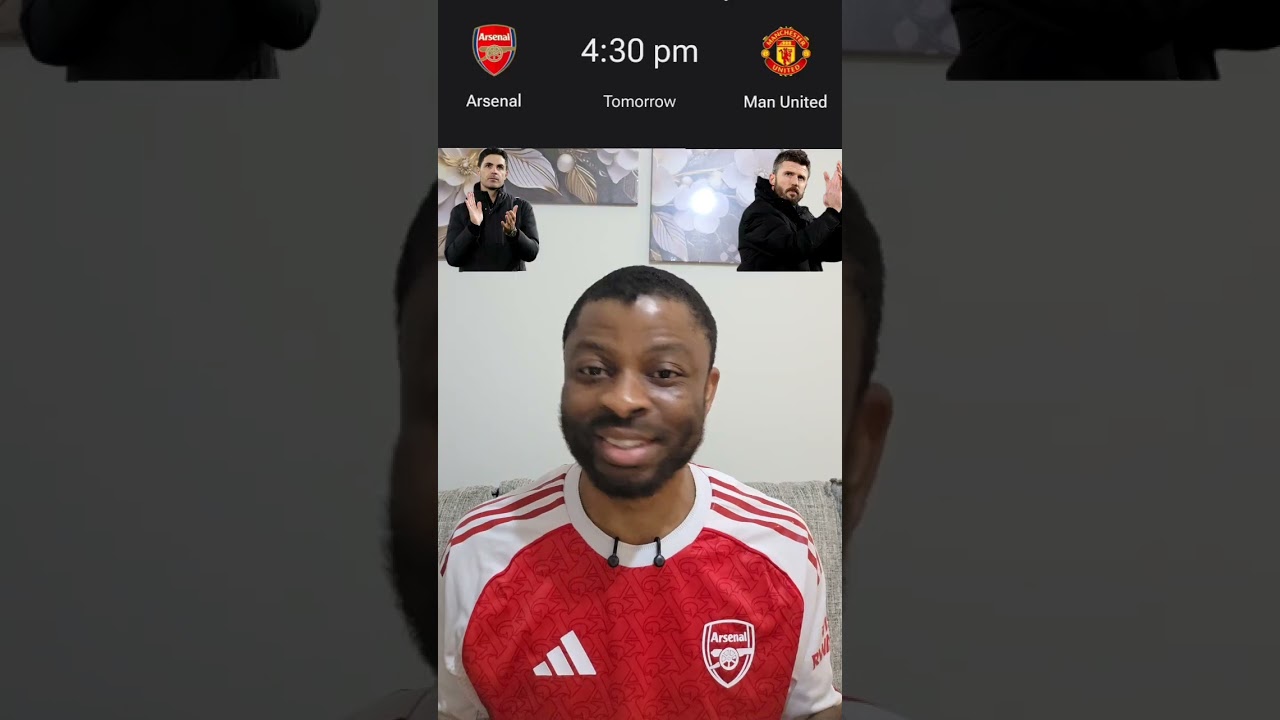 Arsenal vs Man United Premier League Match Preview. 🏴󠁧󠁢󠁥󠁮󠁧󠁿🤔✅