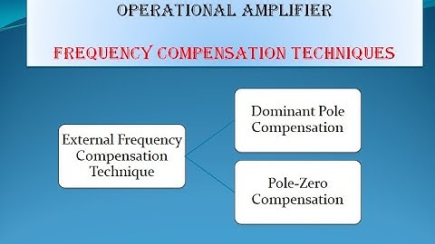 Dominant Pole Frequency Compensation || Frequency Compensation Techniques (FCT) || External FCT