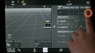 CLAAS | CEMIS 1200 FP1 - GPS Coordinates Line Creation #4