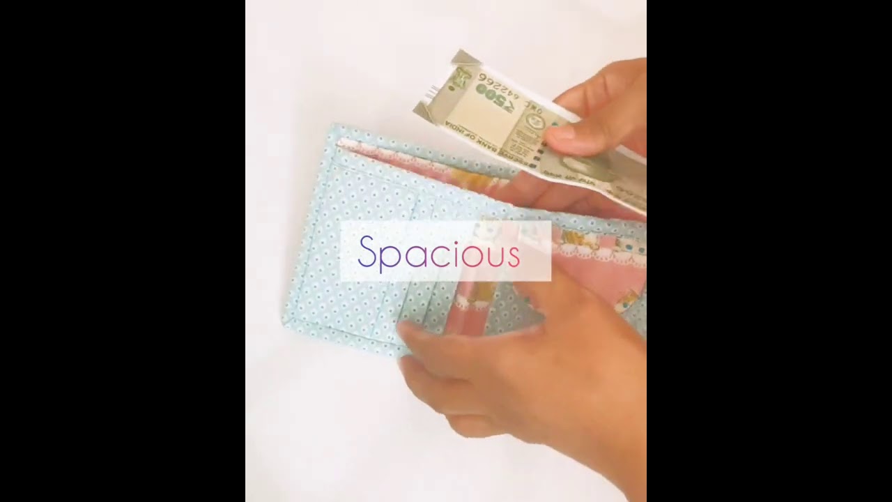 Etsy Product Review - Mini Bifold Wallet - Handmade Fabric Wallet -