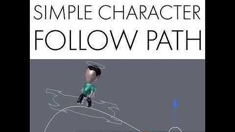 Daily Blender Tip 88 - How To Make A Character Follow A Path