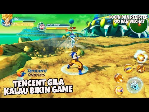 TENCENT GILA BRO!! DRAGON BALL STRONGEST WARRIOR LOGIN QQ Gameplay