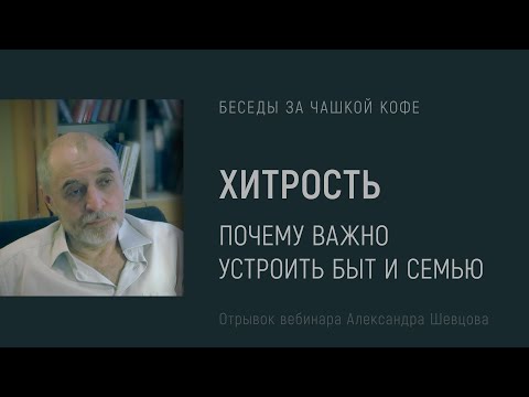 Хитрость. Почему важно устроить быт и семью | Александр Шевцов