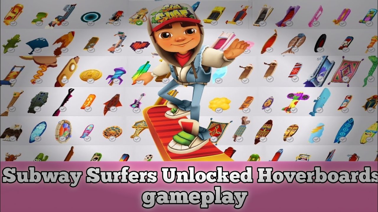 Subway Surfers Unlocked Hoverboards gameplay🔓