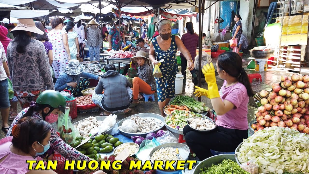 SÀI GÒN #224: Chợ Tân Hương (Quận Tân Phú) nay đã đông đúc trở lại - YouTube